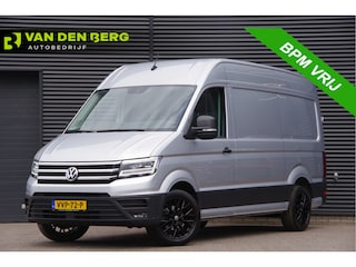 Volkswagen Crafter 35 2.0 TDI L3H3 75 EDITION 177PK AUT. LED, LEDER, TREKHAAK, ERGO ACTIVE GEVEERDE STOEL, STUURVERWARMING, STOELVERWARMING, VOORRUITVERWARMING, ADAPT. CRUISE, CAMERA, NAVI, CLIMA, NL AUTO, NAP