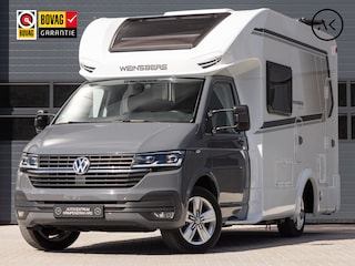 Weinsberg X-Cursion 500 LT T6 Bulli 2.0TDI Edition Pepper 150Pk Automaat (FULL OPTION, TELEVISIE, DOUCHE, TOILET,  THULE LUIFEL, SCHOONWATER TANK, FIETSENDRAGER, ELEKTRISCHE TREEPLANK, KOELKAST, NIEUWTSTAAT)