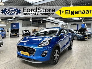 Ford Puma EcoBoost Hybrid 125pk Titanium | 100% dealer onderhouden | Cruise | Camera | Airco | Android auto | Apple carplay
