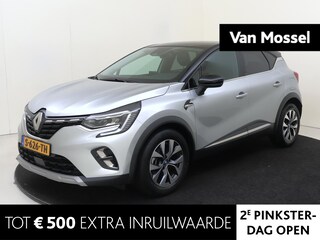 Renault Captur 1.6 E-Tech Plug-in Hybrid 160 PK Intens | Apple Carplay/Android | cruise control | electronic climate control | lederen/stof bekleding | LED koplampen | lichtmetalen velgen 17" | navigatiesysteem full map |