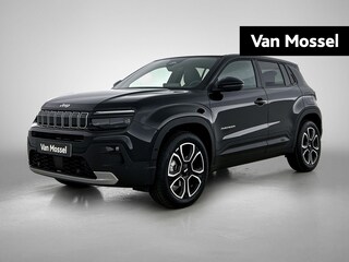 Jeep Avenger 1.2 e-Hybrid Summit | Lederen Bekleding | 2 + 6 jaar Garantie | Winter Pack | PanoramischSchuif/kanteldak | Infotainment & Convenience Pack | Parkeensensoren| Achteruitrijcamera | JBL Speakers |