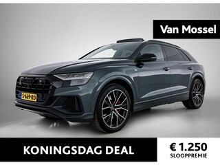 Audi Q8 55 TFSI e quattro Pro Line S 381 PK | S-line | 360 Camera | Panoramadak | Climate Control | Navigatie | Stoelverwarming voor en achter | Lichtmetalen velgen |