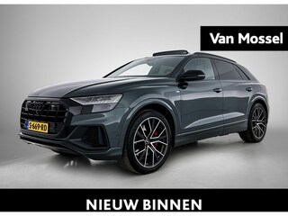 Audi Q8 55 TFSI e quattro Pro Line S 381 PK | S-line | 360 Camera | Panoramadak | Climate Control | Navigatie | Stoelverwarming voor en achter | Lichtmetalen velgen |