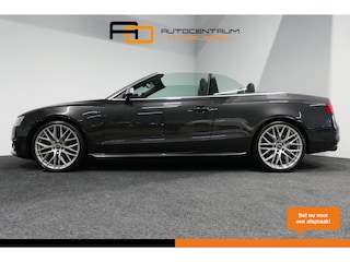 Audi A5 Cabriolet 3.0 TFSI quattro Pro Line / S Sportstoelen / Carbon interieur / Elektr. verstelbare voorstoelen (links met memory) / Bi-xenon verlichting / Magnetic Ride / Bang & Olufsen Sound System / Stoelverwarming / Luxe lederen bekleding / Navigatie / Climatronic / Cruise Control / PDC