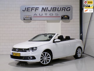 Volkswagen Eos 1.4 TSI Highline 122PK "Origineel NL!" Navigatie Bluetooth Garantie Parkeersensoren Panoramadak Multi-stuur