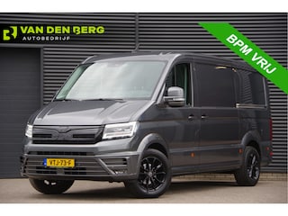 MAN TGE 3.180 35 2.0 177PK AUT. LED, 2X SCHUIDEUR, LEDER, TREKHAAK, CAMERA, CLIMA, STOELVERWARMING, STUURVERWARMING, VOORRUITVERWARMING, PARKEERSENSOREN, ADAPT. CRUISE, NL AUTO, NAP, DUBBELE SCHUIFDEUREN