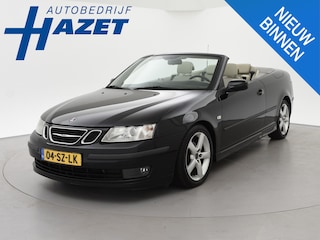 Saab 9-3 Cabrio 1.8t AUT. ORIGINEEL NEDERLANDS + NIEUWE KAP | AFN. TREKHAAK | HIRSCH | LEDER | STOELVERW.