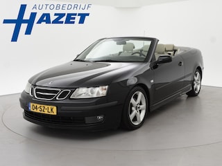 Saab 9-3 Cabrio 1.8t AUT. ORIGINEEL NEDERLANDS + NIEUWE KAP | AFN. TREKHAAK | HIRSCH | LEDER | STOELVERW.