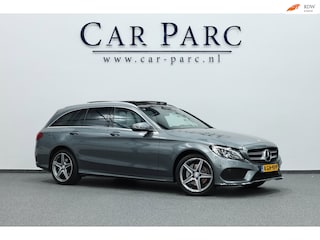 Mercedes-Benz C-klasse Estate 180 AMG Line LED/SFEER/PANORAMADAK/LEDER+S.VERWARMING/LMV/CRUISE/ECC/12 MDN GARANTIE!