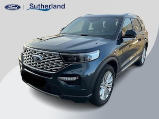 Ford Explorer 3.0 V6 EcoBoost PHEV Platinum 457pk | 7 persoons | Trekhaak | Panoramadak | BTW verrekenbaar | Adaptieve Cruise | Lederen bekleding | Stoelverwarming