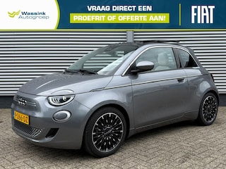 Fiat 500 42kWh 118pk Aut La Prima | Schuifdak | Stoelverwarming | Dodehoek | Camera |