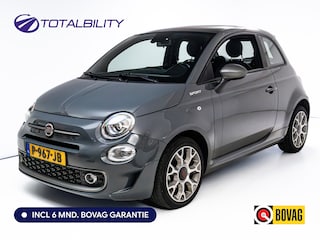 Fiat 500 1.0 Hybrid Sport | Panoramadak | U-connect touchscr 7 | Apple Carplay | Android auto | PDC achter | Cruise | Climate control, Automatische verlichting