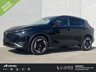 Nissan Qashqai 1.3 MHEV Xtronic N-Connecta Automaat / Cold Pack / Panorama dak / Apple Carplay&Android Auto / Keyless Entry/Start / 360 Camera / Elektrische Achterklep / Head-Up Display / Navigatie /