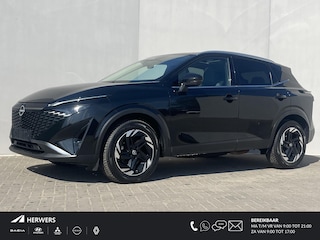 Nissan Qashqai 1.3 MHEV Xtronic N-Connecta Automaat / Cold Pack / Panorama dak / Apple Carplay&Android Auto / Keyless Entry/Start / 360 Camera / Elektrische Achterklep / Head-Up Display / Navigatie /