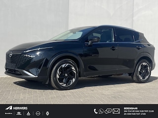 Nissan Qashqai 1.3 MHEV Xtronic N-Connecta Automaat / Cold Pack / Panorama dak / Apple Carplay&Android Auto / Keyless Entry/Start / 360 Camera / Elektrische Achterklep / Head-Up Display / Navigatie /