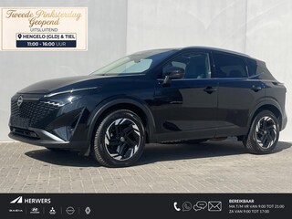 Nissan Qashqai 1.3 MHEV Xtronic N-Connecta Automaat / Cold Pack / Panorama dak / Apple Carplay&Android Auto / Keyless Entry/Start / 360 Camera / Elektrische Achterklep / Head-Up Display / Navigatie /