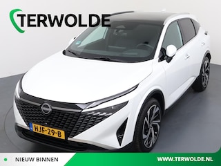 Nissan Qashqai 1.3 MHEV Xtronic Tekna Plus | AUTOMAAT | Trekhaak | Panoramadak | Lederen Bekl. | BOSE Audio |