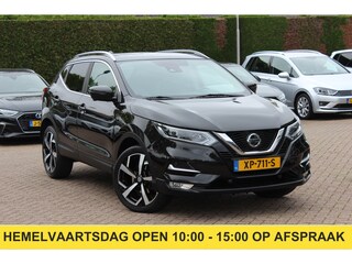 Nissan Qashqai 1.2 Tekna / Trekhaak / Panoramadak / 360Camera / Navigatie / Keyless / Dodehoek / Cruise Control / DAB / 19''
