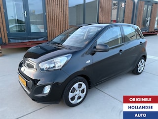 Kia Picanto 1.0 CVVT Comfort Pack Airco Zwart Parrot Bellen