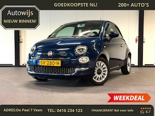 Fiat 500 1.2 Lounge|PANO|LED|LM-VELG|GOED ONDERHOUDEN