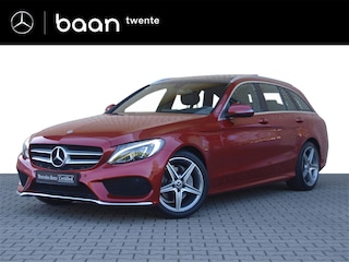 Mercedes-Benz C 180 Estate Business Solution AMG Automaat | Achteruitrijcamera | Dodehoekassistent | Panoramadak | Trekhaak | Stoelverwarming | Spiegelpakket