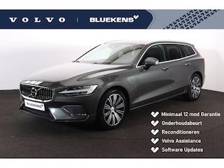 Volvo V60 T6 Recharge AWD Inscription - Sensus navigatie - Elektr. bedienbare bestuurderstoel - Verwarmbare voorstoelen & stuurwiel - Parkeersenoren achter - Achteruitrijcamera - Keyless Entry - Cruise control - Extra getint glas -  18" Wielen