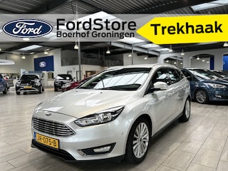 Ford Focus Wagon 125pk Titanium | Nwe. distributieriem | Trekhaak | Voorruit verwarmd | Camera | Clima | Cruise |