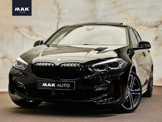BMW 118i M Sport, pano, cruise, stoelverw, shadow, 18", parking assist., privacy