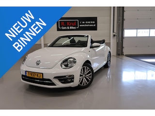 Volkswagen Beetle Cabriolet 1.2 TSI Allstar Airco-ecc Navigatie Camera Stoelverwarming App connect Nieuwstaat Half Leer Boekjes aanwezig Bluetooth Cruise control PDC