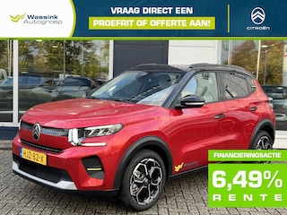 Citroën C3 DEMO DEAL | EV 44kWh 113pk Max | Navigatie | camera | Climate Control | Cruise Control |