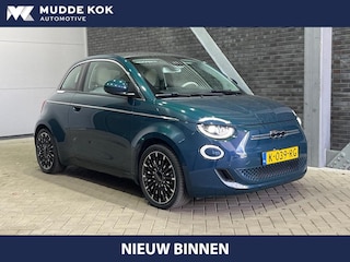 Fiat 500 La Prima 42 kWh | Vol-Leder | Camera | Stoelverwarming | Apple Carplay