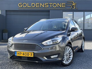 Ford Focus Wagon 1.5 Titanium Edition Camera,Navi,Pdc V+A,150pk,6 Bak,Clima,Cruise,Dealer Onderhouden,Dodehoek,Bj 12-2015,Lm velgen,N.A.P,Apk tot 01-2027
