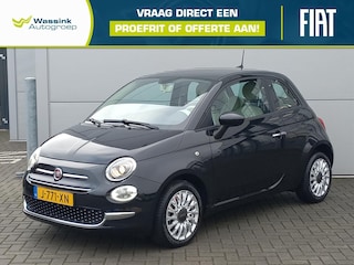 Fiat 500 1.0 70pk Hybrid Lounge | Airconditioning | Navigatie via Apple / Android | Lm velgen + all season | Cruise control