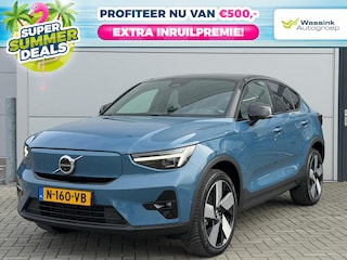Volvo C40 Recharge Twin Pure electric 408pk Intro Edition | SOH 93% | Navigatie | Winterpack | Panorama dak | Btw-auto