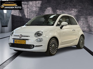Fiat 500 0.9 TwinAir Turbo Lounge | Navigatie | PDC | Airco | Pano | Parelmoer | DAB | Facelift