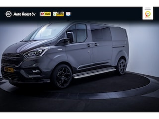 Ford Transit Custom 2.0 TDCI 170Pk AUT. SPORT LIMITED DC XENON | LEDER | CAMERA | ACC | STUUR+STOELVERW | BLINDSPOT | CARPLAY | TREKHAAK | 2X SCHUIFDEUR | ELEK STOEL | LMV