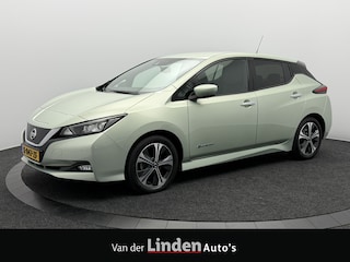 Nissan Leaf Tekna 40 kWh SOH 90% | Trekhaak | Warmtepomp | 360° Camera | Navigatie | Stoel/Stuurverwarming | Bose Geluid Systeem
