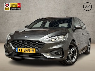 Ford Focus 1.0 EcoBoost ST Line (APPLE CARPLAY, GROOT NAVI, CLIMATE, STUUR/STOELVERWARMING, KEYLESS, SPORTSTOELEN, PARKEERSENSOREN, LM VELGEN, CRUISE, NIEUWSTAAT)