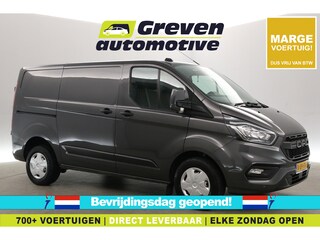 Ford Transit Custom 2.0 TDCI L1H1 | Marge | Airco | Cruise | 3 Zits | Trekhaak | Parkeersens.