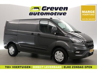 Ford Transit Custom 2.0 TDCI L1H1 | Marge | Airco | Cruise | 3 Zits | Trekhaak | Parkeersens.