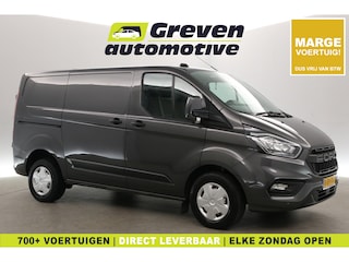 Ford Transit Custom 2.0 TDCI L1H1 | Marge | Airco | Cruise | 3 Zits | Trekhaak | Parkeersens.