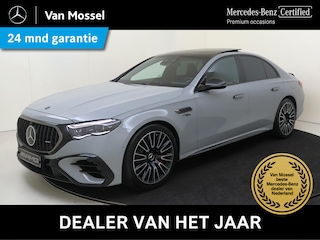 Mercedes-Benz E-klasse AMG 53 4MATIC+ Night Edition /Panoramadak /Hyperscreen /HUD /Memory /performance stoelen /Alpine Grey