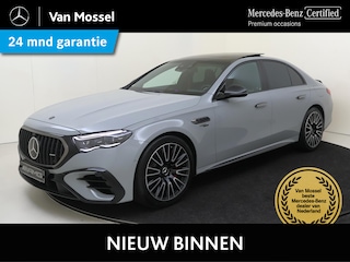 Mercedes-Benz E-klasse AMG 53 4MATIC+ Night Edition /Panoramadak /Hyperscreen /HUD /Memory /performance stoelen /Alpine Grey