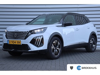 Peugeot 2008 54KWH 156PK GT PACK AUTOMAAT / NAVI / LEDER / CLIMA / LED / PDC / 17" LMV / KEYLESS / ALCANTARA / WINTERPAKKET / 360° CAMERA / CRUISECONTROL / 1E EIGENAAR / NIEUWSTAAT !!