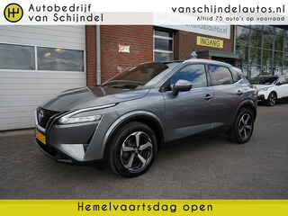 Nissan Qashqai 1.3 MHEV Xtronic Tekna LUXE - PANODAK - 360 CAM - CARPLAY / ANDROID - 1800KG TREKGEWICHT - HALF LEDER - ADAPT. CRUISE - DODEHOEKSENSOR - HEADUP - KEYLESS - ELEKTR. KLEP + STOEL - LED - DRAADLOZE LADER ETC.
