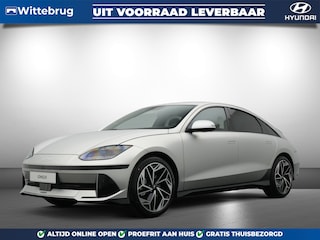 Hyundai Ioniq 6 Lounge 77.4 kWh Volledig Elektrisch Automaat met Lederen bekleding, Navigatie, FULL OPTIONS Uit voorraad leverbaar
