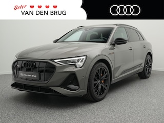 Audi e-Tron S-Line 50 kWh 313 PK QUATTRO | SoH 97% | LED Matrix | Black Edition | Keyless | Achteruitrijcamera | Ambiance Verlichting |