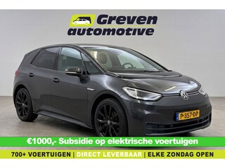 Volkswagen ID.3 58KWH First Black Edition | VERWACHT!! | Cruise | Clima | Trekhaak | Parkeersens.