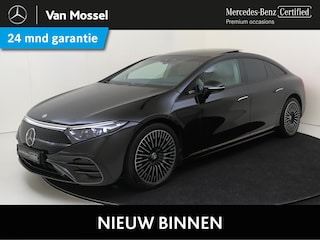 Mercedes-Benz EQS 450+ AMG Line 108 kWh Panoramadak / Hypserscreen / Achterasbesturing / Memory Seats / Burmester / Nappa leder / 360 Camera / 21'' multispaak