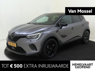 Renault Captur 1.6 E-Tech plug-in hybrid 160 PK SL Rive Gauche | Apple Carplay/Android | cruise control | electronic climate control | lederen/stof bekleding | LED koplampen | lichtmetalen velgen 18" | navigatiesysteem |